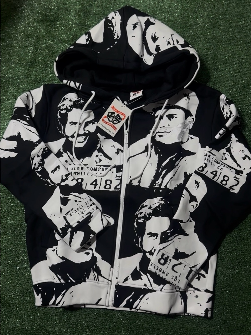 Asaali Zip-Up Hoodie Jacket